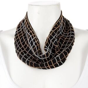 Mignonne Gavigan Autumn Mini Scarf Necklace NWT